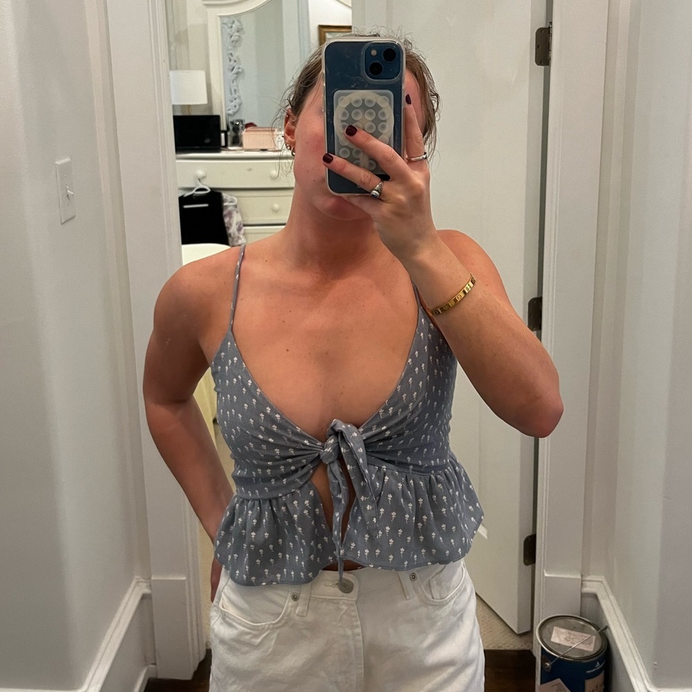 ILLA ILLA front wrap top